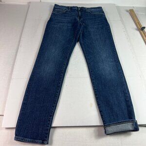 DSTLD Jeans Men's 31x31* Low Rise Skinny Slim Dark Blue Faded Denim Tag 31x32